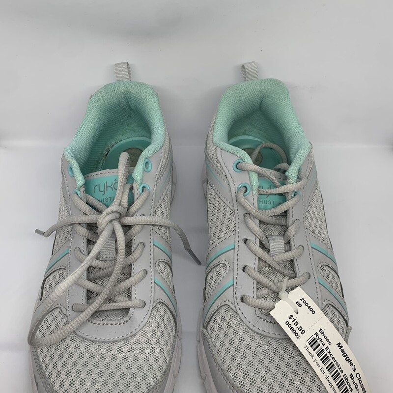 Ryka Excersize Shoes, Blu/Gry, Size: 7<br />
All Sales Are Final<br />
No Returns<br />
Pick Up In Store Within 7 Days Of Purchase<br />
or<br />
Have It Shipped<br />
<br />
Thanks for Shopping With Us :-)