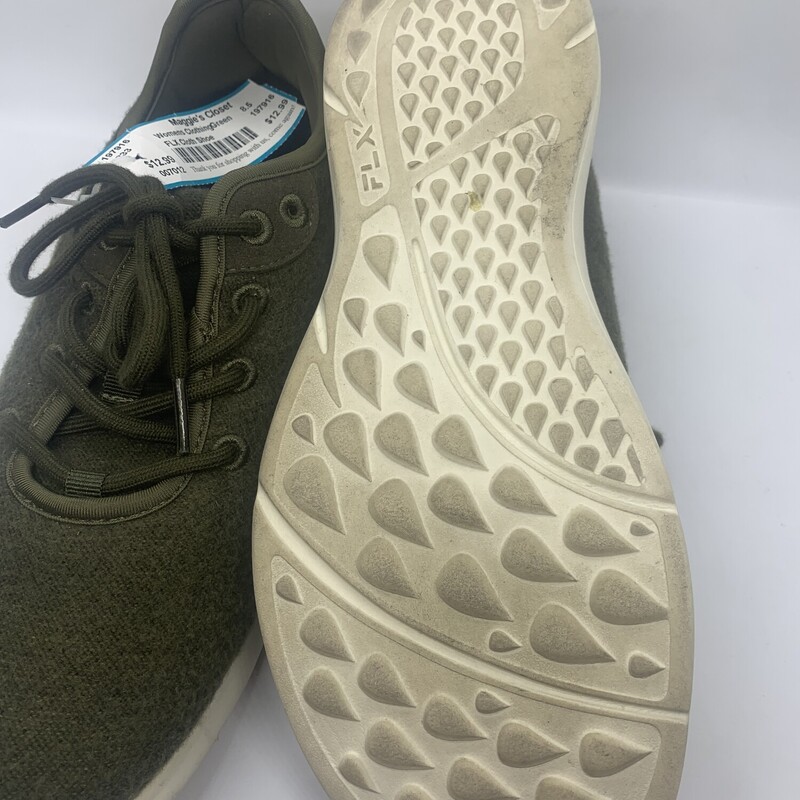 FLX Cloth Shoe, Green, Size: 8.5<br />
All Sales Are Final<br />
No Returns<br />
Pick Up In Store Within 7 Days Of Purchase<br />
or<br />
Have It Shipped<br />
<br />
Thanks for Shopping With Us :-)