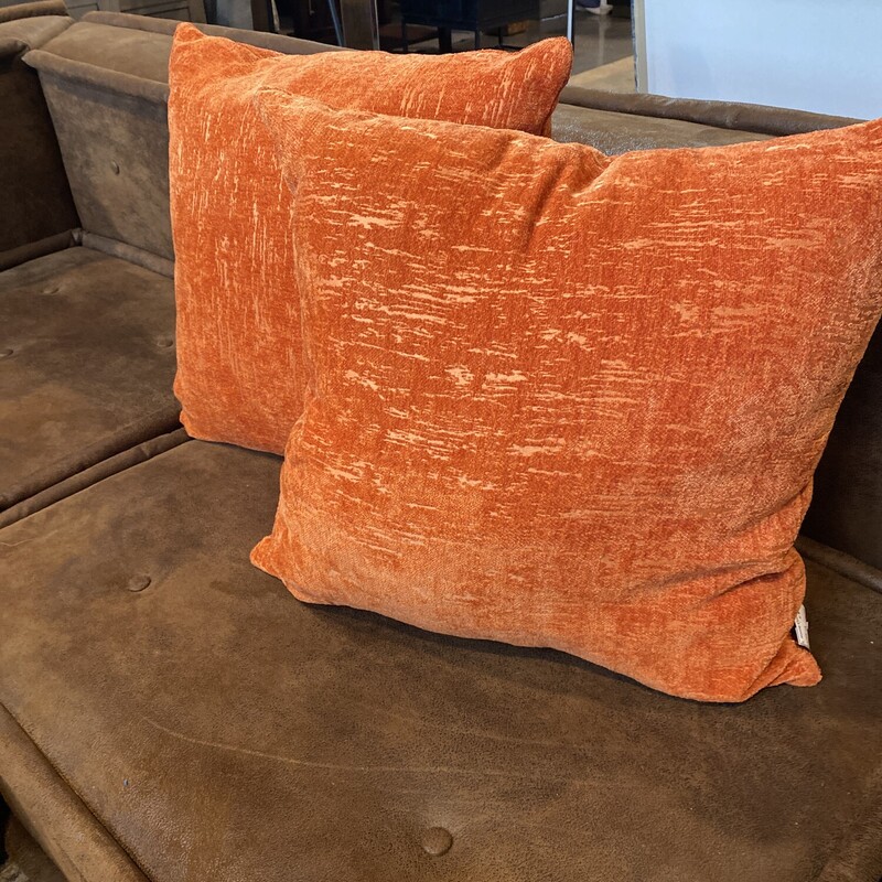Orange Pillow

Size: 19x19
