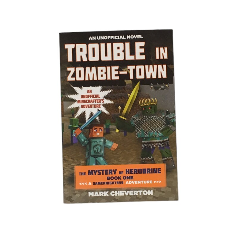 Trouble In Zombie-Town, Book; Unofficial Minecraft Adventure, The Mystery Of Herobrine #1 A Gameknight999 Adventure

Located at Pipsqueak Resale Boutique inside the Vancouver Mall or online at:

#resalerocks #pipsqueakresale #vancouverwa #portland #reusereducerecycle #fashiononabudget #chooseused #consignment #savemoney #shoplocal #weship #keepusopen #shoplocalonline #resale #resaleboutique #mommyandme #minime #fashion #reseller

All items are photographed prior to being steamed. Cross posted, items are located at #PipsqueakResaleBoutique, payments accepted: cash, paypal & credit cards. Any flaws will be described in the comments. More pictures available with link above. Local pick up available at the #VancouverMall, tax will be added (not included in price), shipping available (not included in price, *Clothing, shoes, books & DVDs for $6.99; please contact regarding shipment of toys or other larger items), item can be placed on hold with communication, message with any questions. Join Pipsqueak Resale - Online to see all the new items! Follow us on IG @pipsqueakresale & Thanks for looking! Due to the nature of consignment, any known flaws will be described; ALL SHIPPED SALES ARE FINAL. All items are currently located inside Pipsqueak Resale Boutique as a store front items purchased on location before items are prepared for shipment will be refunded.