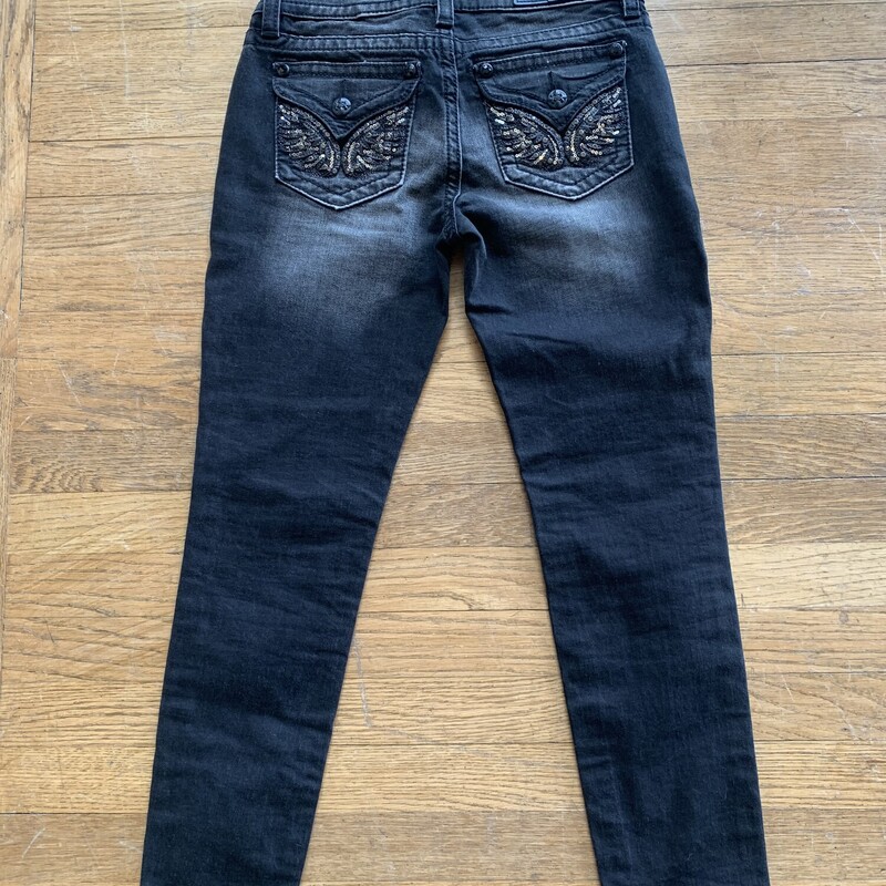 Miss Me Skinny Jeans, Black, Size: 26<br />
All Sales Are Final<br />
No Returns<br />
Pick Up In Store Within 7 Days Of Purchase<br />
or<br />
Have It Shipped