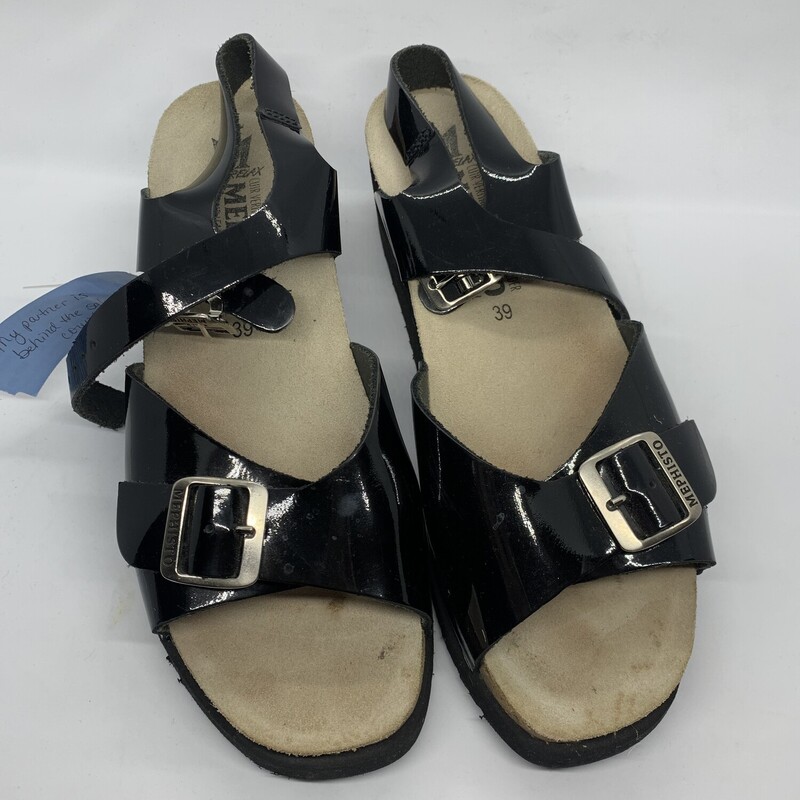 Mephisto Sandal, Blk Tan, Size: 39<br />
All Sales Are Final<br />
No Returns<br />
Pick Up In Store Within 7 Days<br />
or<br />
Have It Shipped<br />
<br />
Thanks for Shopping With Us:)
