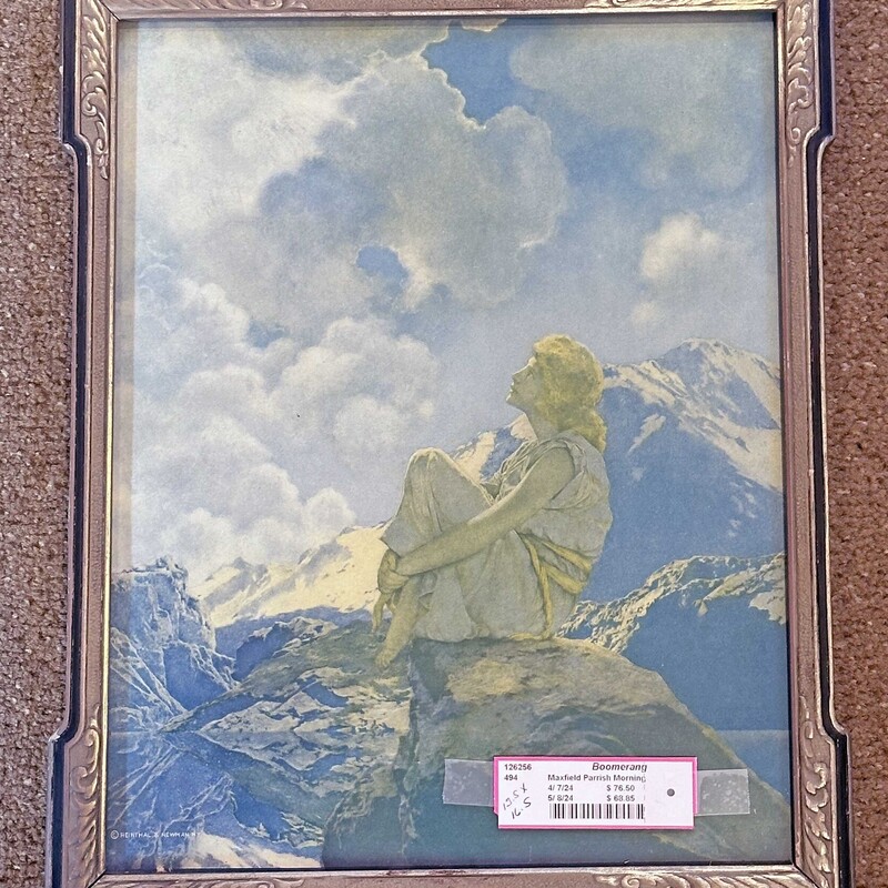 Maxfield Parrish: Morning
13.5 In x 16.5 In.
