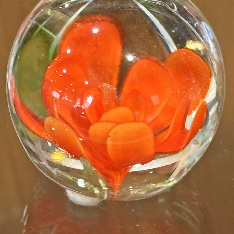 Tiny Floral Paperweight,