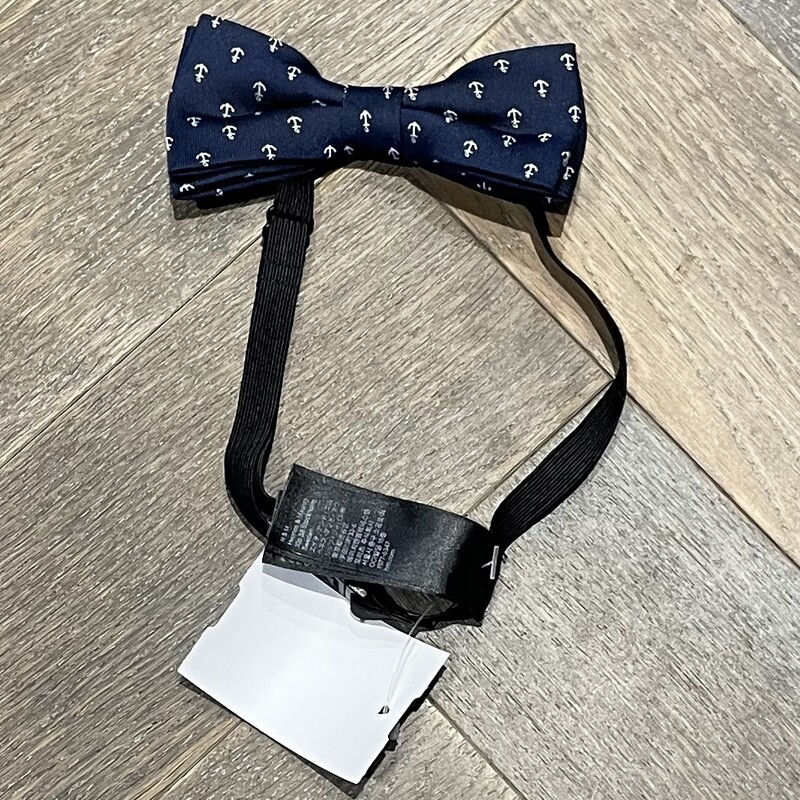 H&M Bow Tie, Navy, Size: Pre-owned