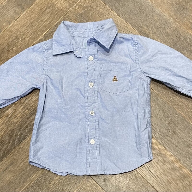 Baby Gap Shirt, Blue, Size: 18-24M