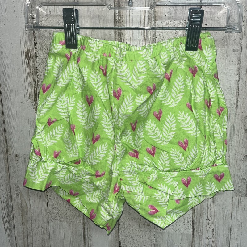 5T Green Heart Shorts