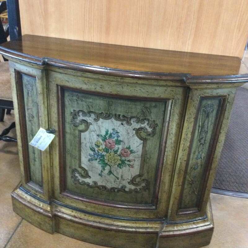 Painted Cabinet, Multi, Size: 36w x 30h x 13d  S3339

FOR IN-STORE OR ON LINE PURCHASE
Local deliveery available, $50 minimum