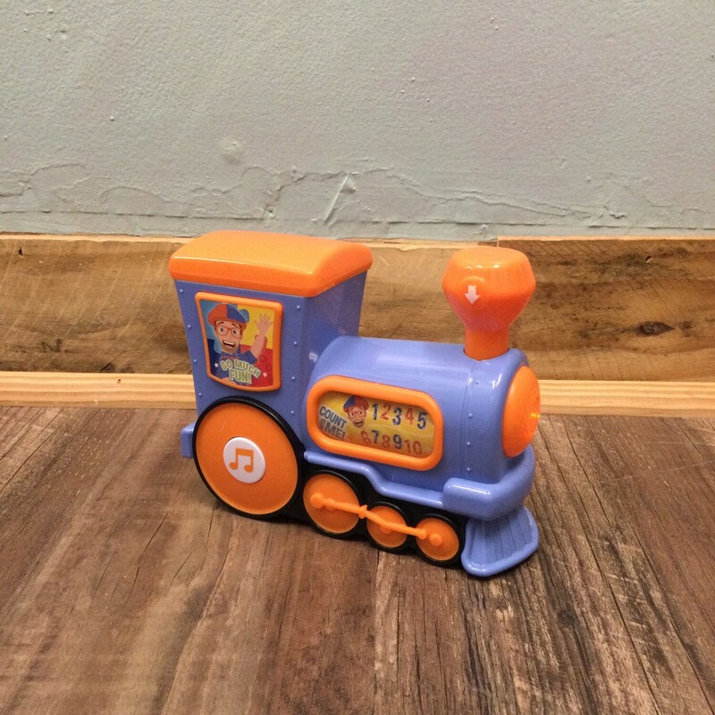 Blippi Teaching Tunes Train, Orange, Size: Toy/Game