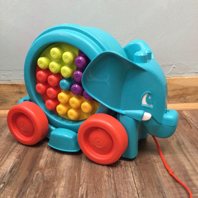 Duplo Elephant Pull Toy, Blue, Size: Toy/Game
storage bin
