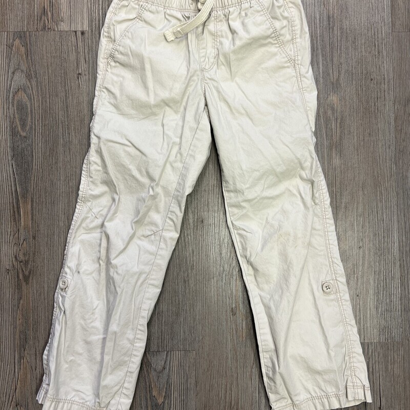 Old Navy Roll Up Pants, Beige, Size: 5Y