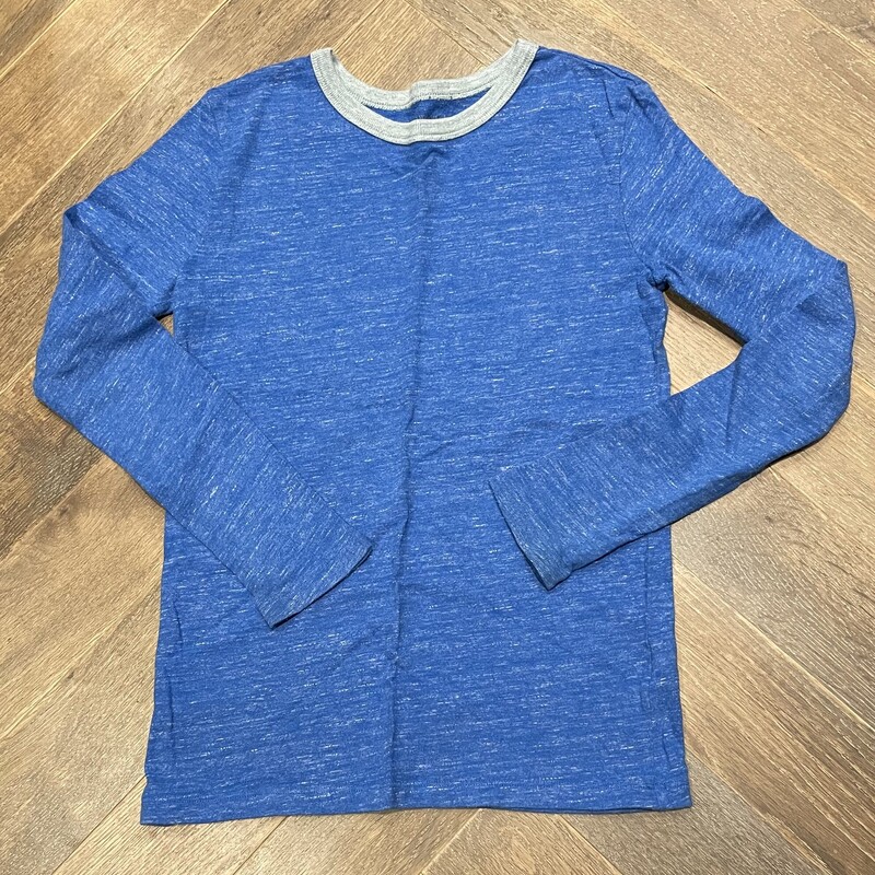 Crewcuts Everyday LS Tee, Blue, Size: 8Y