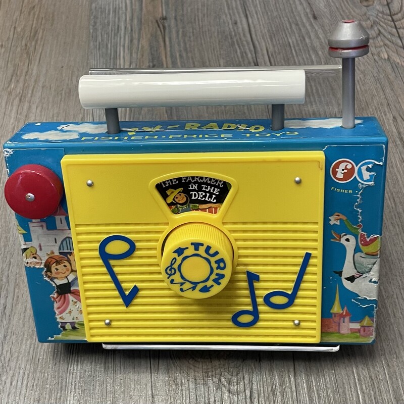 Fisher Price TV Radio Toy