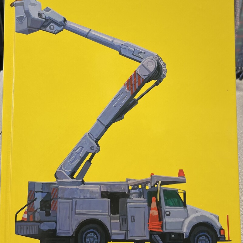 Machines Go To Work In The City, Multi, Size: Hardcover