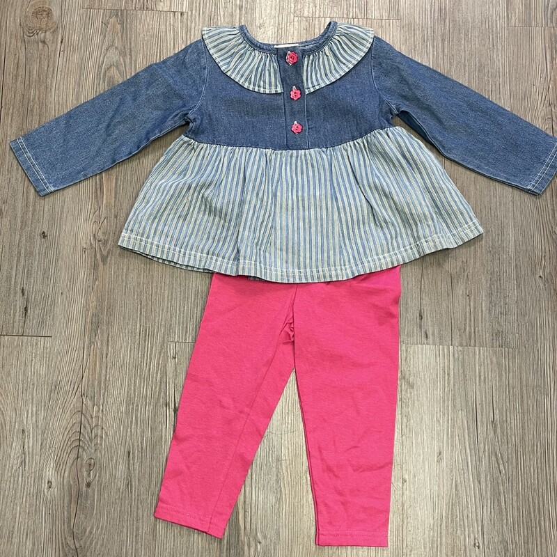 Chuckles 2pc Set Clothing, Multi, Size: 2Y