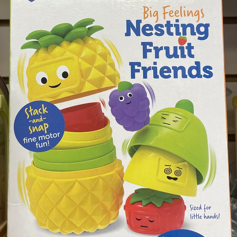 Nesting Fruit Friends, Multi, Size: 18M+
Pre-owned