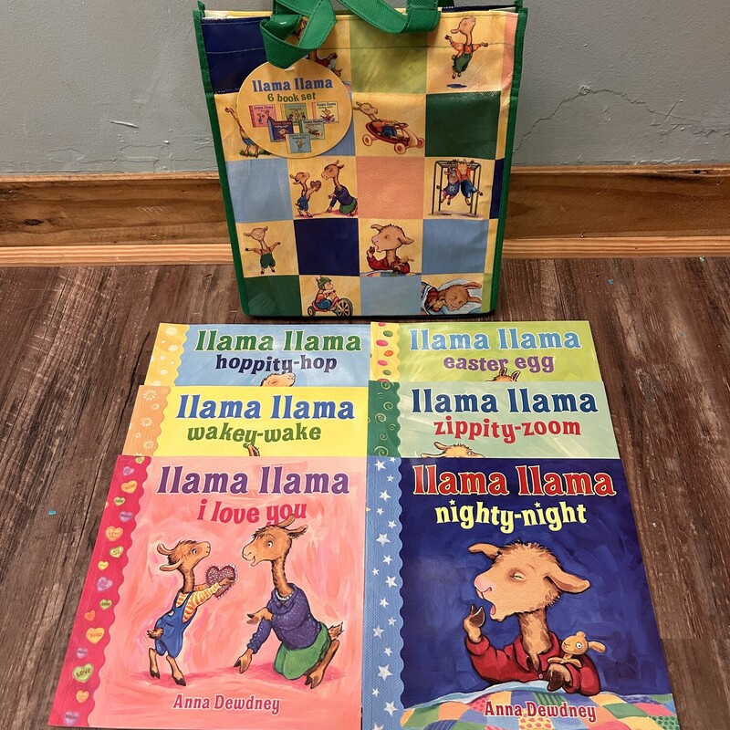 Llama Llama 6bk Set/Bag, Green, Size: Book