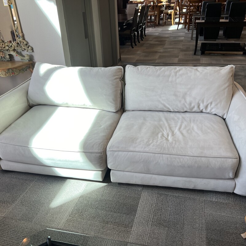 Gray 2pc. Sofa