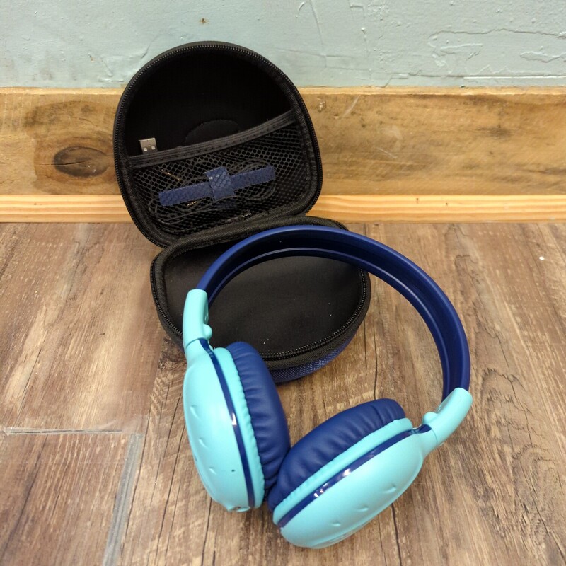 Simolio Headphones, Blue, Size: Electronic