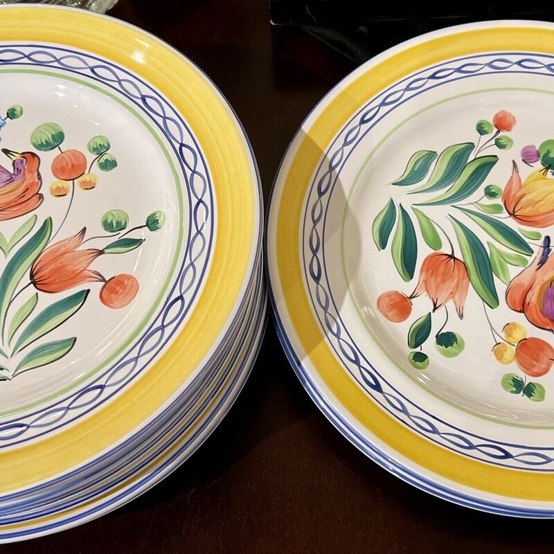 Vintage Herend Plates,
Size: Set Of 8
