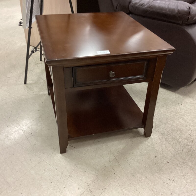 S/2 Dk Wd End Tables