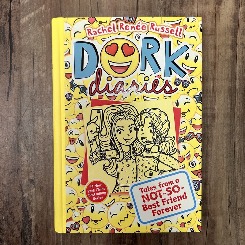 Dork Diaries Hardback, Yellow, Size: Book