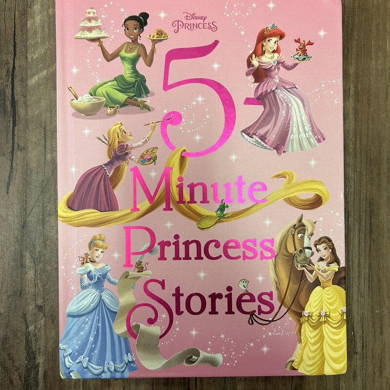 5 Min Princess Stories, Pink, Size: Book