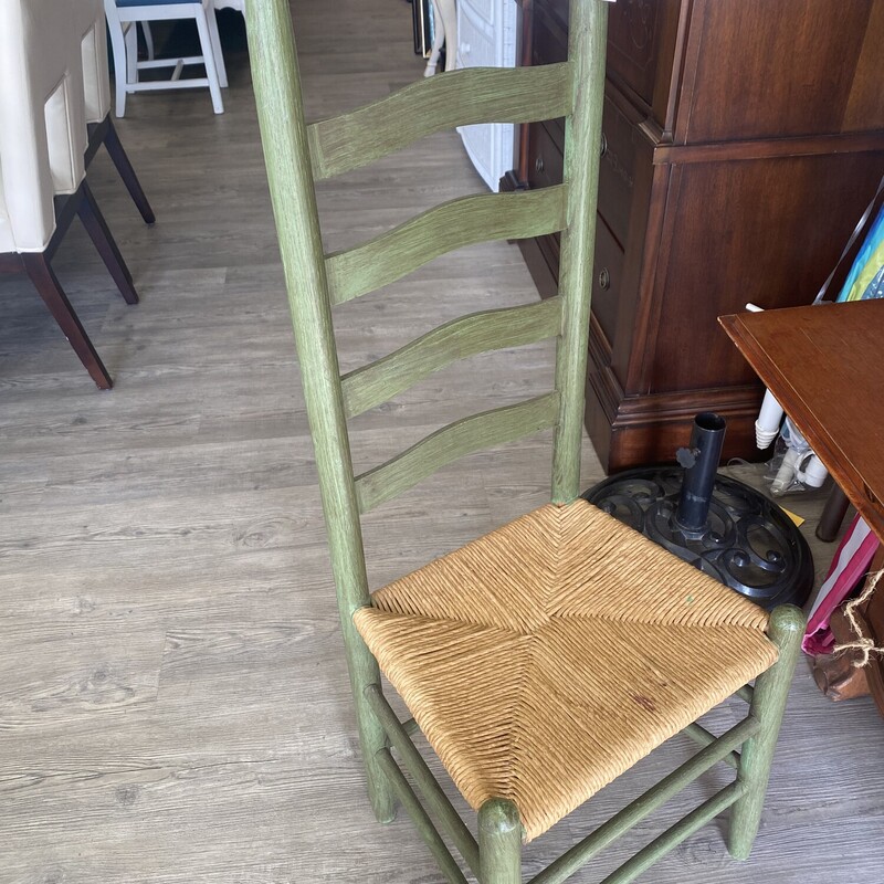 Green Ladder Chair