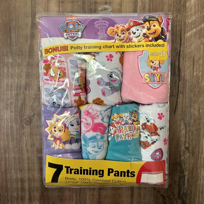 Paw Patrol NEW Training P, Pink, Size: 3 Toddler