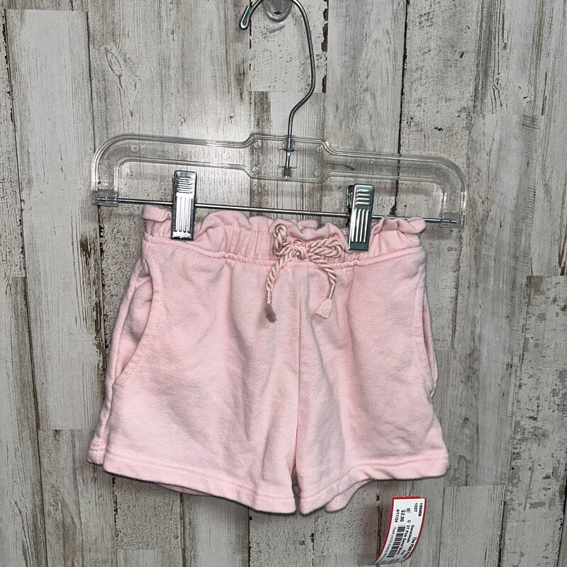 3T Pink Sweat Shorts, Pink, Size: Girl 3T