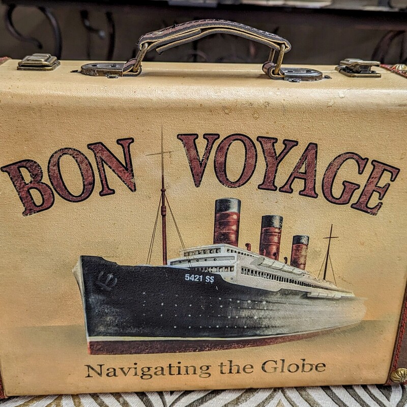 Bon Voyage Suitcase Box