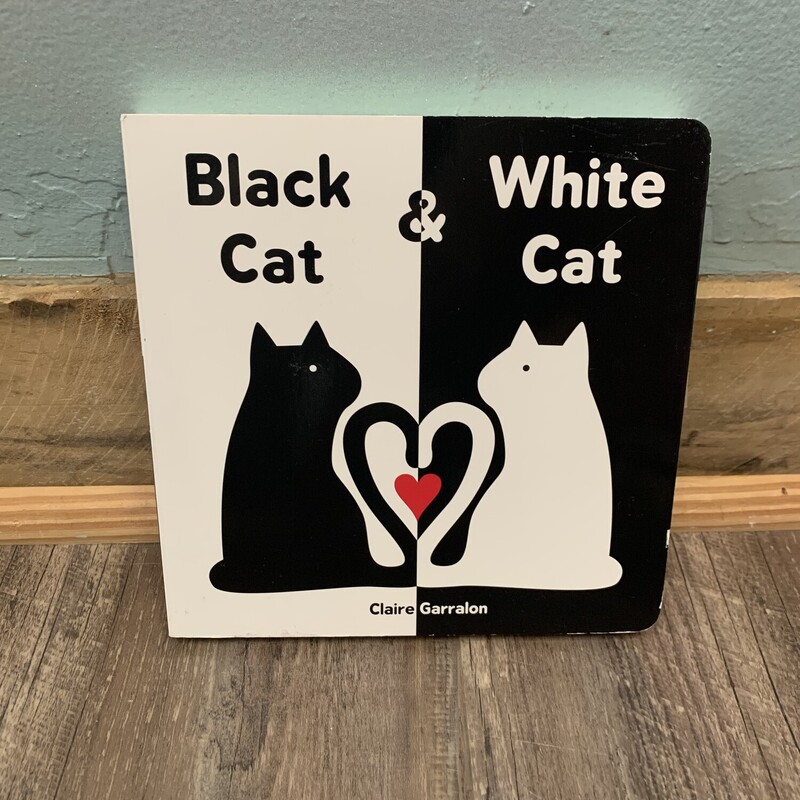 Black & White Cat Book, Multi, Size: Book