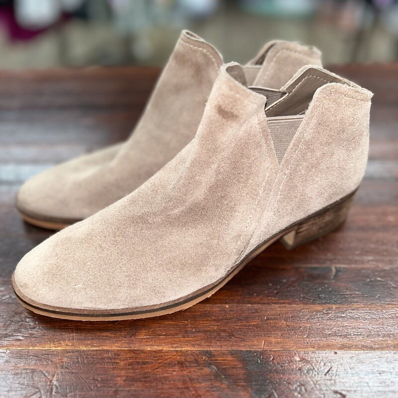 A8 Tan Suede Booties