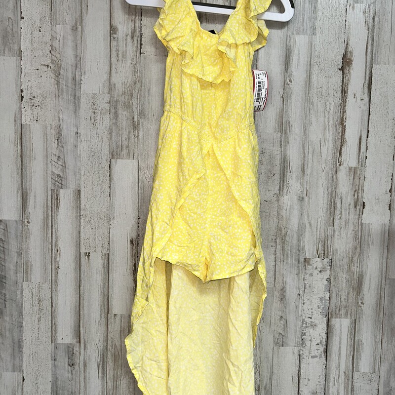 6/6X Yellow Dotted Romper