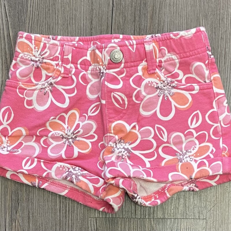 Gymboree Shorts, Floral, Size: 5Y