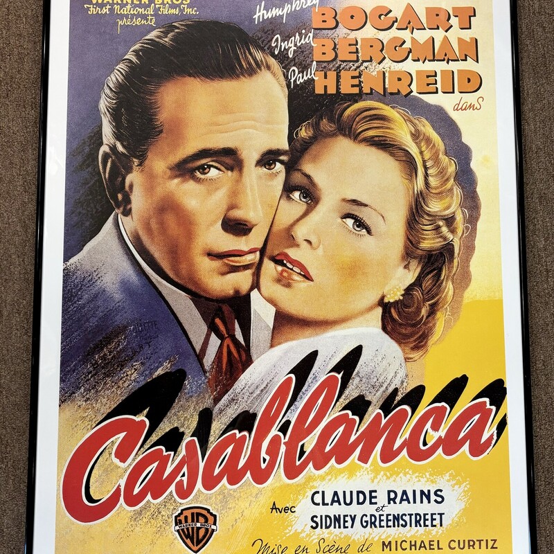 Casablanca Movie Print