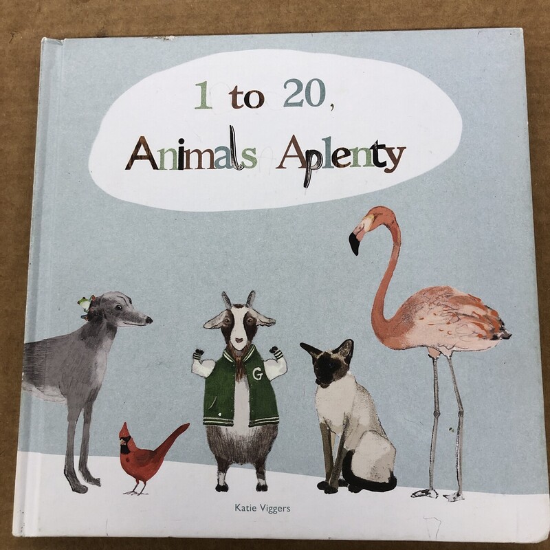 1 To 20 Animals Aplenty, Size: Cover, Item: Hard