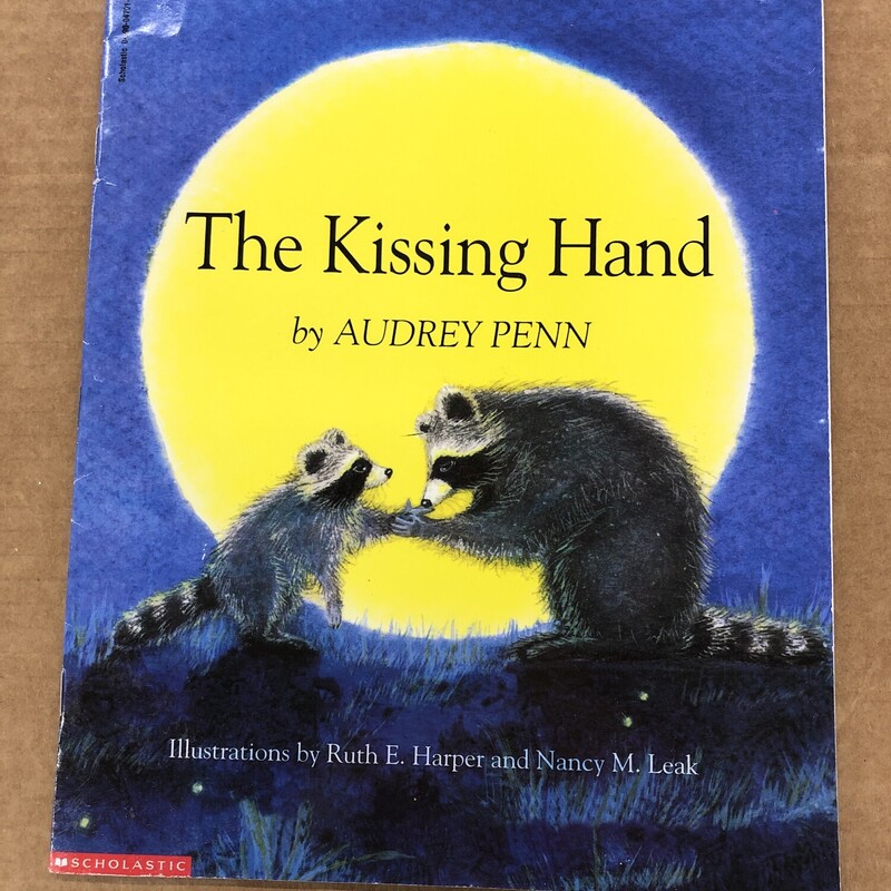 The Kissing Hand, Size: Back, Item: Paper