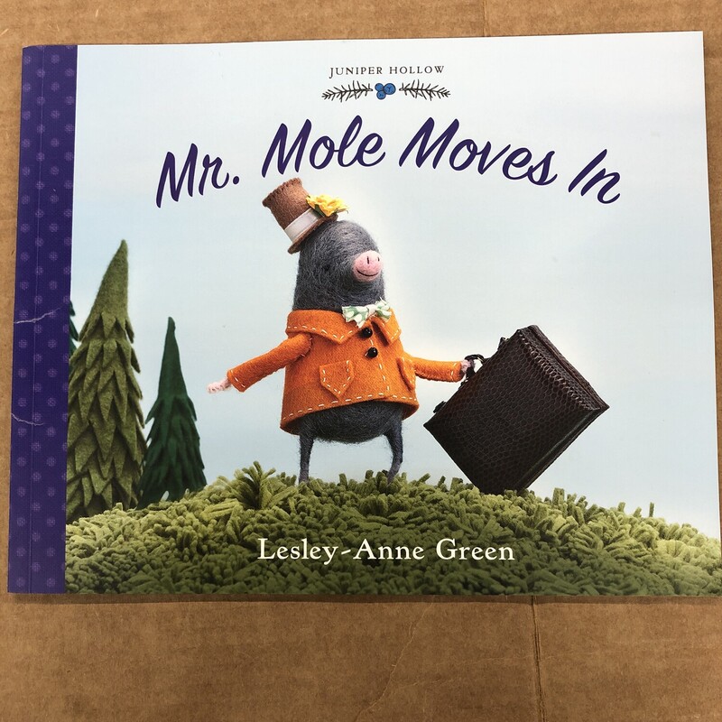 Mr Mole Moves In, Size: Back, Item: Paper