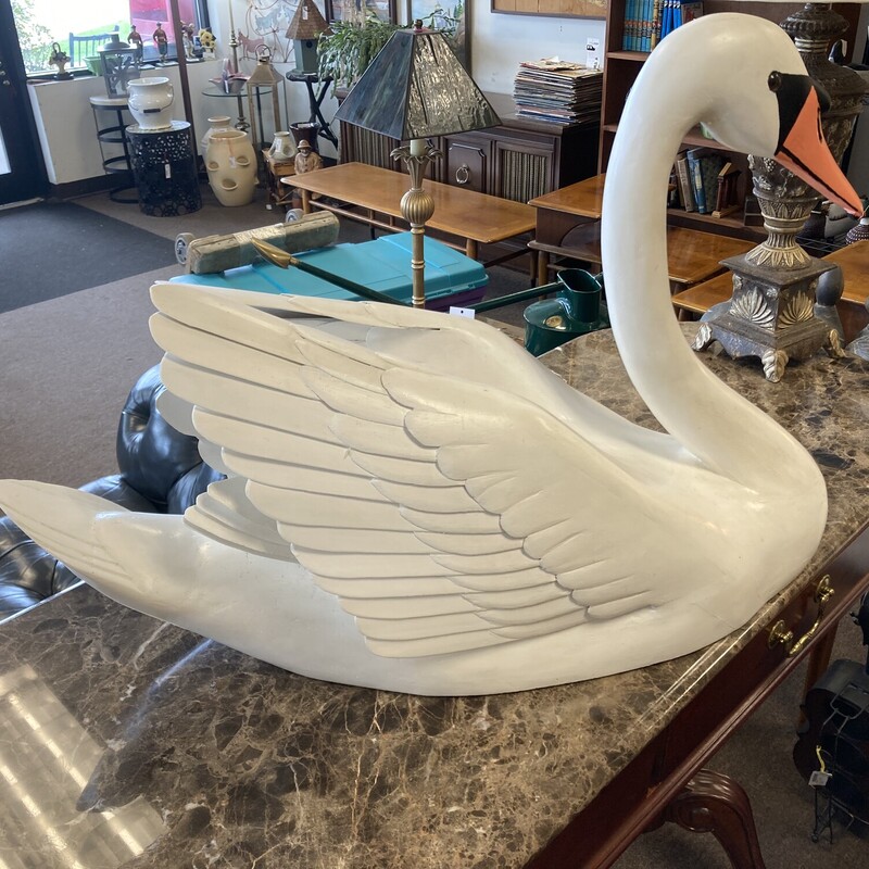 Hand Carved Swan