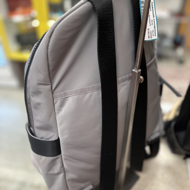 Henri Bendel Backpack, Gray<br />
Size: 15x15