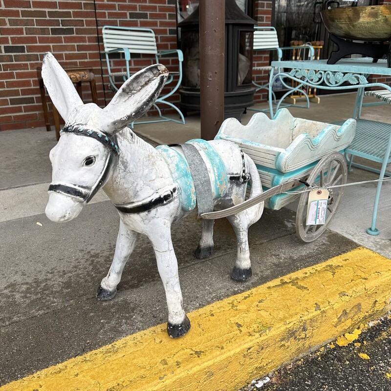VTG Donkey With Cart