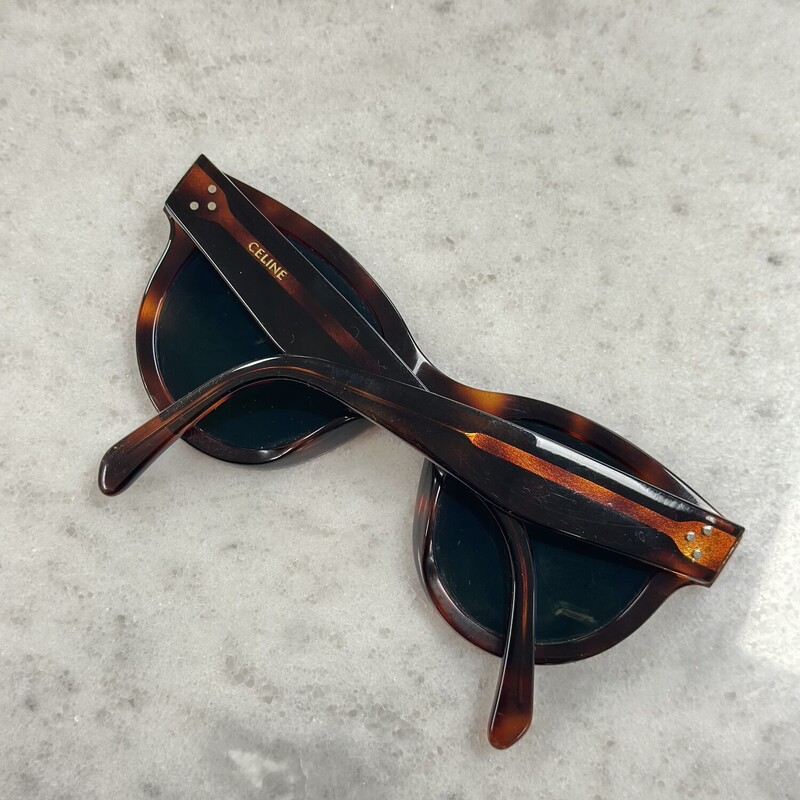 Celine Sunglasses W/ Case, Tortoise Frame