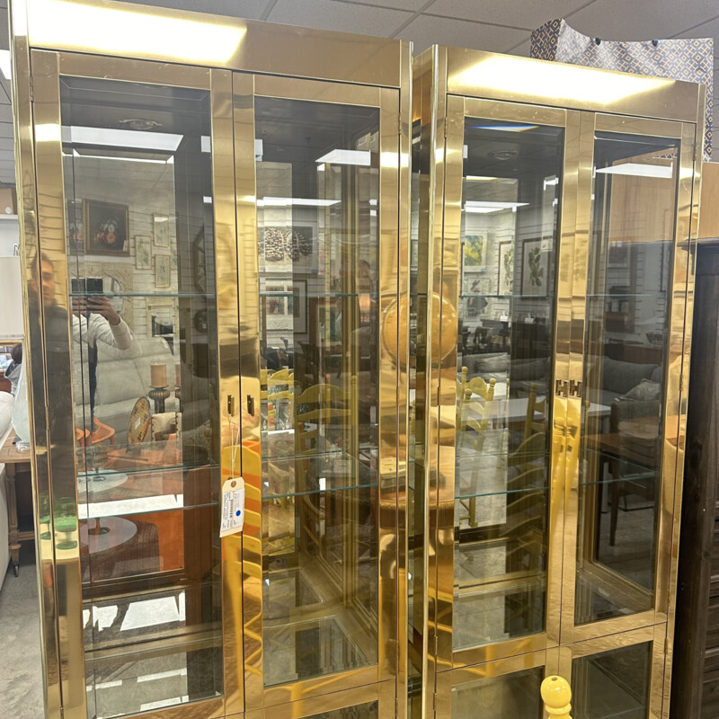 Mastercraft Brass Cabinet