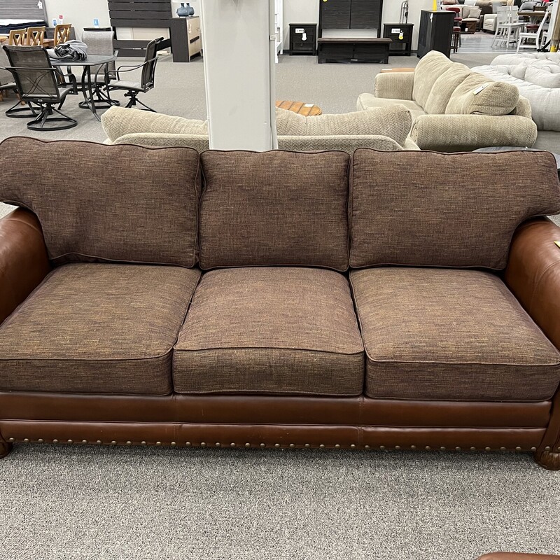 Brown 2tone Sofa