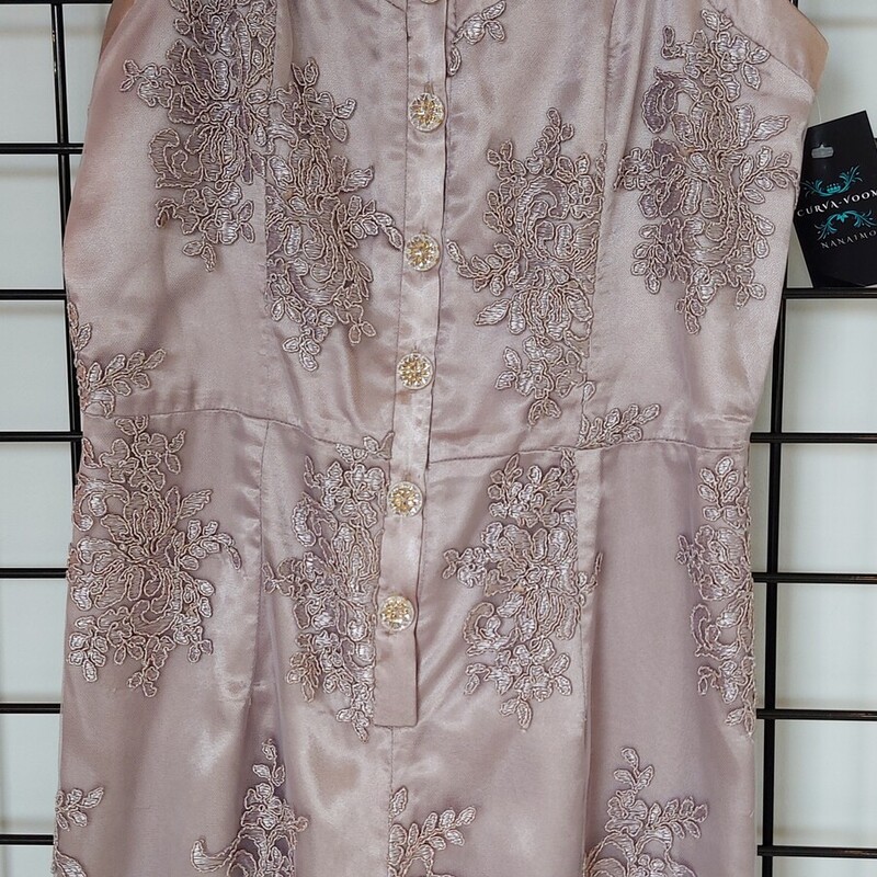 Romper, Beige, Size: M