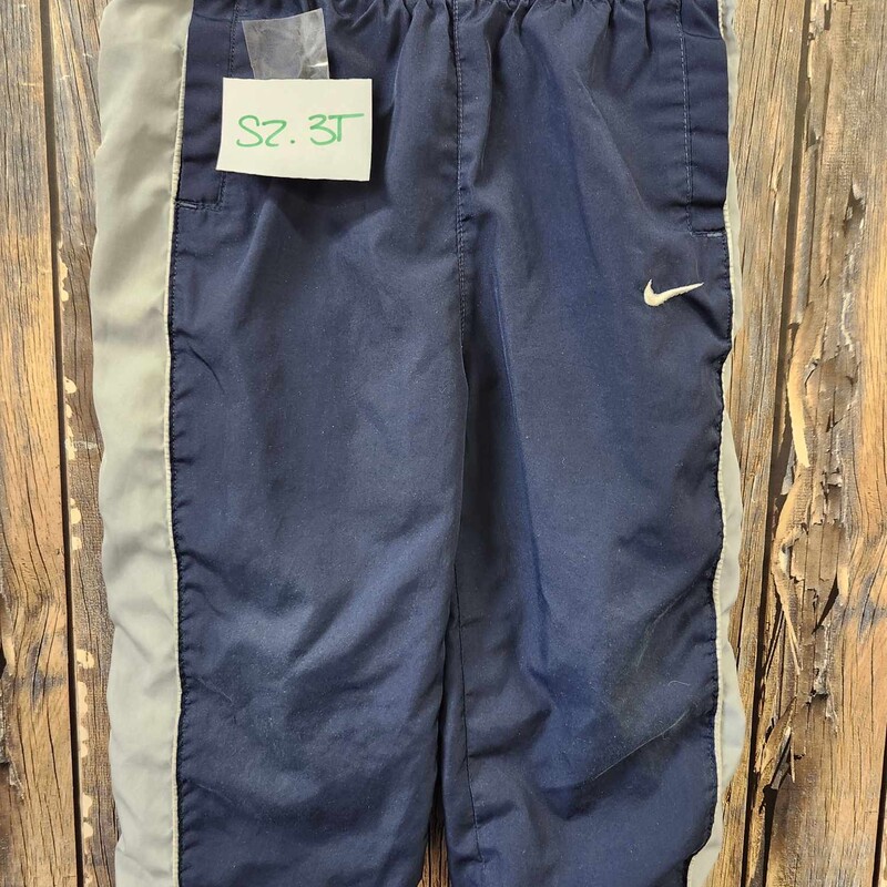Navy Grey Nike Pants, Size: 3T