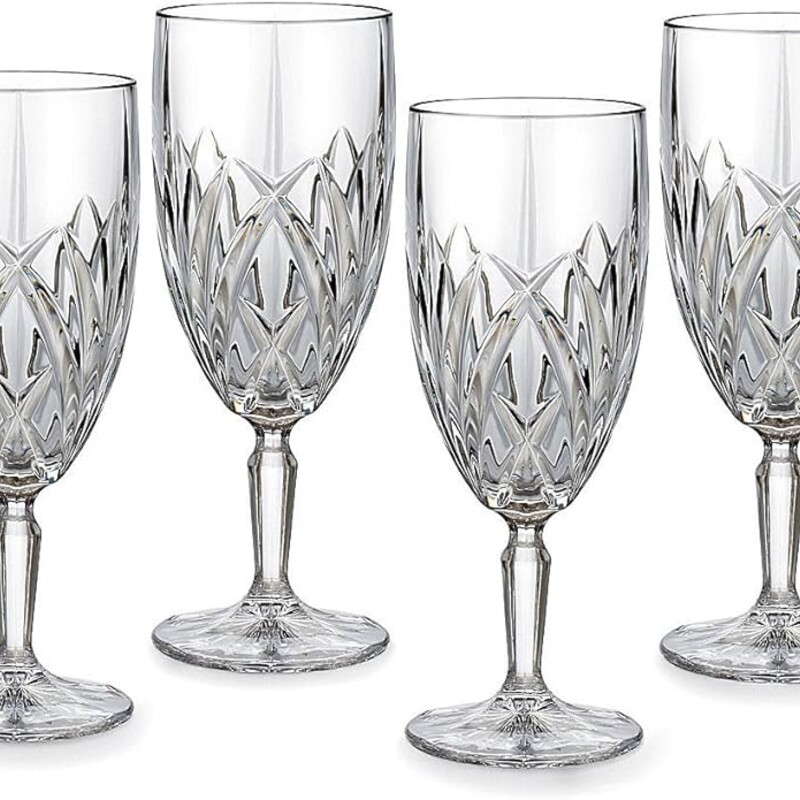 Set of 4 Marquis by Waterford Brookside Iced Beverage Glasses
Clear
Size: 3 x 8.5H