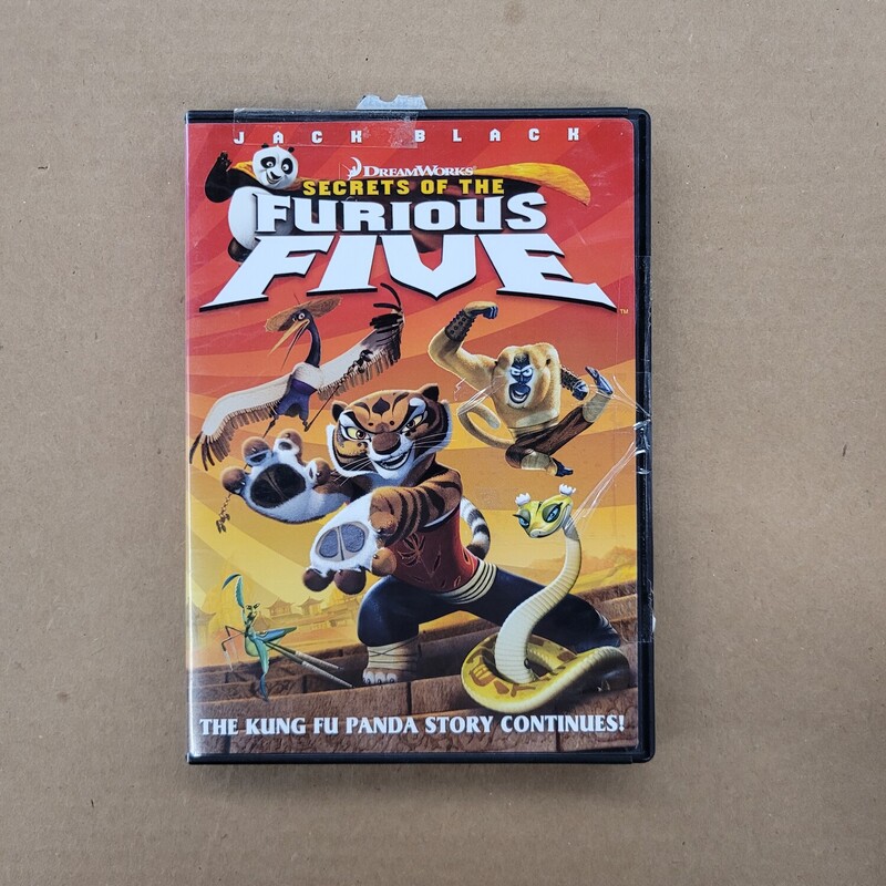 Furious Five, Size: DVD, Item: GUC