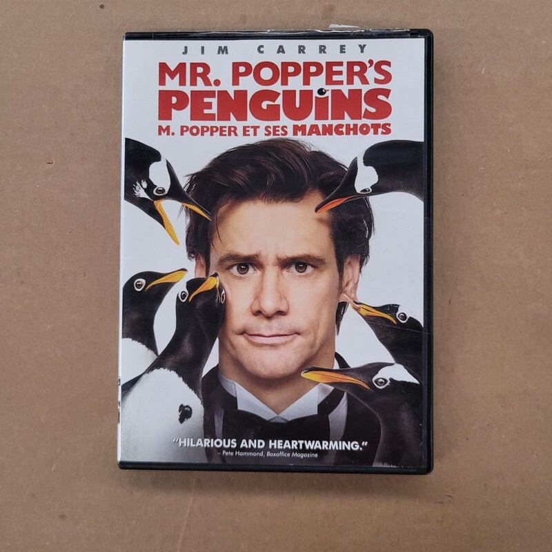 Mr Poppers Penguins, Size: DVD, Item: GUC